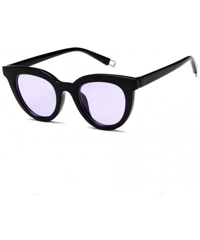 Cat Eye Women Cat Eye Sunglasses Fashion Sexy UV400 Sun Glasses Gradient Lens Plastic Ladies Sunglasses - 5 - CG18OTDY79O $51.03