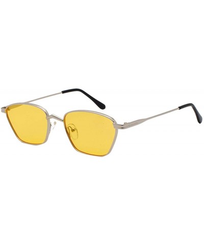 Wrap RNUYKE Classic Polarized Sunglasses For Women Man Mirrored Lens Fashion Goggle Eyewear - CG18Z35YHRO $17.28