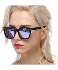 Round Fashion Sunglasses for Women Polarized Driving Anti Glare 100% UV Protection Stylish Design - CL18XMOGTO5 $27.29