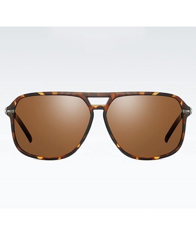 Oversized Ultra Light Men's Polarized Sunglasses Pilot for Men & Women Classic Style for Traveling Driving - C618968WLAR $11.90