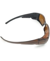 Oval The Vivid" Polarized Sunglasses Fit Over Wear Over Reading Glasses Oval Rectangular Lens Cover Sunglasses - CW18AIQZ4ZS ...