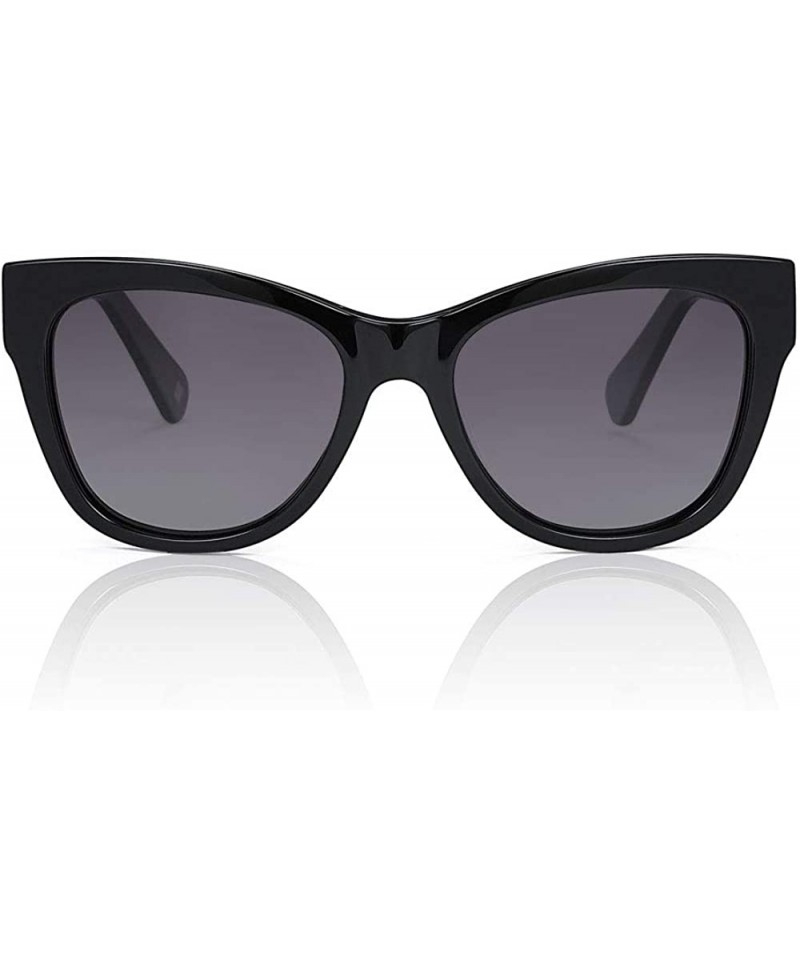 Cat Eye Sunglasses for Women Men - Acetate Polarized Sunglasses Butterfly Designer Style - CG1966NLXO3 $27.20
