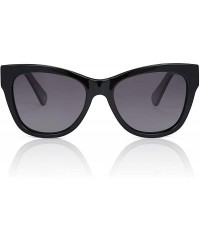Cat Eye Sunglasses for Women Men - Acetate Polarized Sunglasses Butterfly Designer Style - CG1966NLXO3 $27.20
