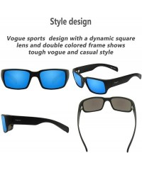 Round Polarized Sports Sunglasses for men women Baseball Running Cycling Fishing Golf Tr90 ultralight Frame LA001 - CX18Y5GA0...