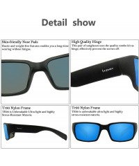 Round Polarized Sports Sunglasses for men women Baseball Running Cycling Fishing Golf Tr90 ultralight Frame LA001 - CX18Y5GA0...