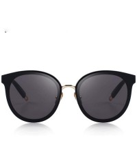 Aviator DESIGN Women Classic Fashion Cat Eye Sunglasses 100% UV Protection C01 Black - C03 Red - CU18XGEGUO2 $18.71