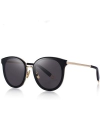 Aviator DESIGN Women Classic Fashion Cat Eye Sunglasses 100% UV Protection C01 Black - C03 Red - CU18XGEGUO2 $18.71