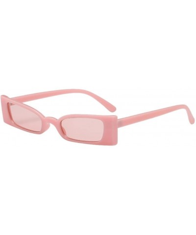 Aviator Women Men Fashion Vintage Small Frame Sunglasses Eyewear Retro Unisex Luxury Accessory (Multicolor) - CL195MAZ3UW $16.54