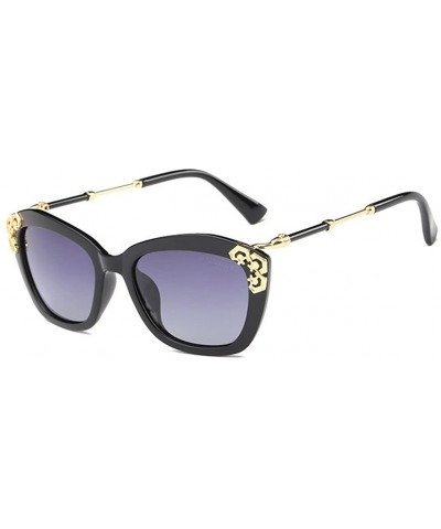 Butterfly Women's Sunglasses Driving Glasses Polarized Sunglasses - Black Color - CI18G6WUTU9 $65.45