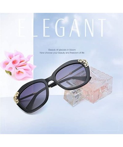 Butterfly Women's Sunglasses Driving Glasses Polarized Sunglasses - Black Color - CI18G6WUTU9 $35.31