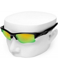 Shield Replacement Lenses Compatible with Flak Jacket XLJ Sunglass - 24k Polycarbonate Combine8 Polarized - CD18DYRCE9G $28.38