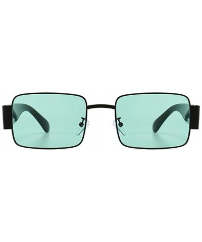 Square Square Polarized Sunglasses for Men Womans UV400 - C6 Blcak Gray - CG198EA9CU3 $13.00