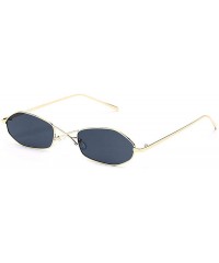 Aviator 2019 new sunglasses - women's sunglasses fashion small box sunglasses - B - CV18S70C2EY $77.34