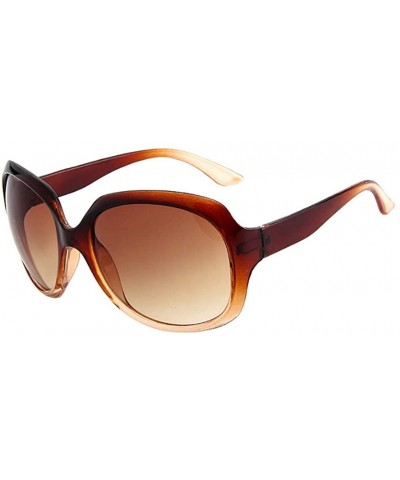 Round Vintage Sunglasses-Women Eyewear Fashion Ladies Sunglasses - D - CK18RHW2AT6 $13.33