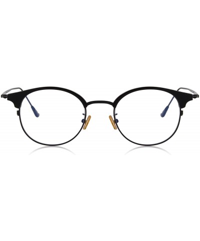 Cat Eye Women Retro Cat Eye Optical Frames Clear Lens Glasses S2066 - Black - CR18896KC2L $19.48