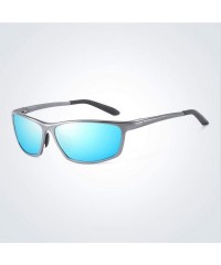 Square Men's Polarized Sunglasses Retro Square Brand Design Outdoor Sports Glasses Sunglasses HD Resin Lenses / UV400-03 - CD...
