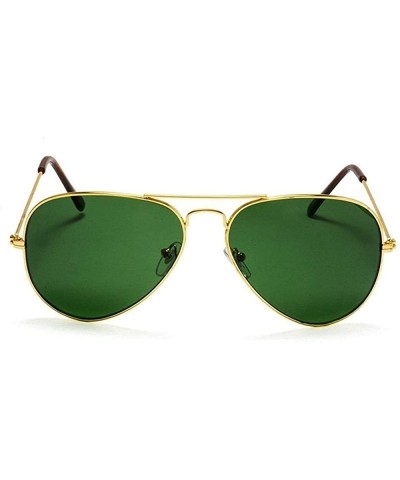 Aviator Boys Green Aviator Stylish Fashion Sunglasses Men Discount Low Price - CL18CK72MGR $10.60