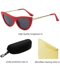 Wayfarer Classic Lenses High Level of Clarity Designer Sunglasses for Women Holiday - Red - CJ18G82AUN3 $21.40