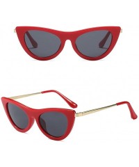 Wayfarer Classic Lenses High Level of Clarity Designer Sunglasses for Women Holiday - Red - CJ18G82AUN3 $21.40