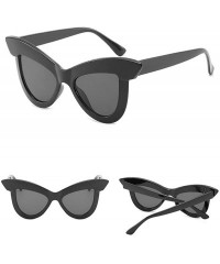 Cat Eye Sunglasses Retro Clout Cat Eye Eyeglasses Party Glasses Eyewear Women - C - CP18QEH47YS $8.88