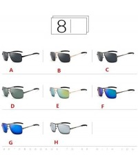 Oval Sunglasses for Outdoor Sports-Sports Eyewear Sunglasses Polarized UV400. - F - C4184HWWDXA $9.21