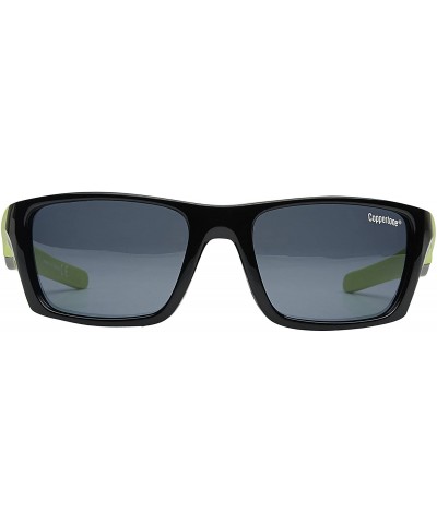 Rectangular Men's Polarized Cp180a Green Rectangular Sunglasses- 38 mm - C7188EC9E03 $25.40