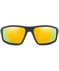 Square Men Women Polarized Sunglasses Classic Square Sun Glasses Driver Shades Male Vintage Mirror Glasses UV400 - CZ199QDI3Z...