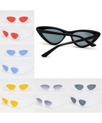 Round sunglasses for women Vintage Round Eyewear Gradient Retro Sun Glasses - 7 - CS18WYRYUWG $26.68