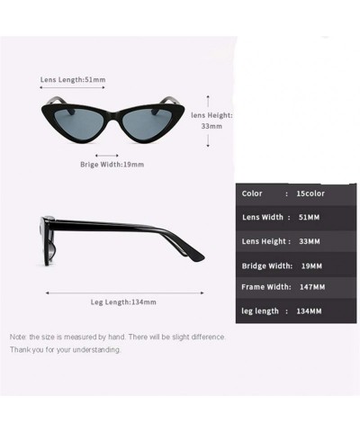 Round sunglasses for women Vintage Round Eyewear Gradient Retro Sun Glasses - 7 - CS18WYRYUWG $26.68