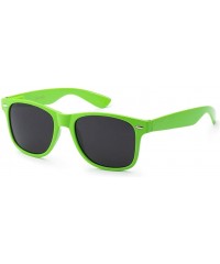 Aviator Sunglasses Classic 80's Vintage Style Design - Neon Green - C511JWUDM5L $8.61