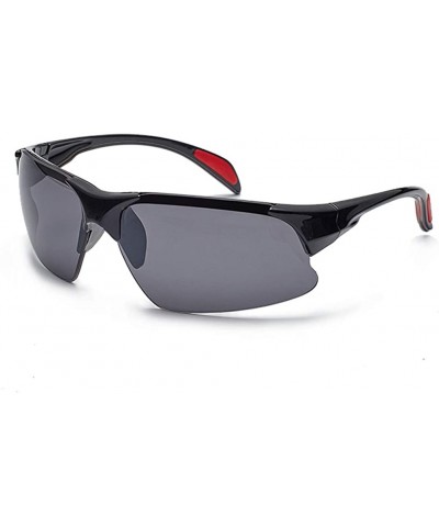 Semi-rimless Sunglasses Recreation Semi rimless Protection - 01-c1_non-polarized - CG18N9SYLGL $13.23