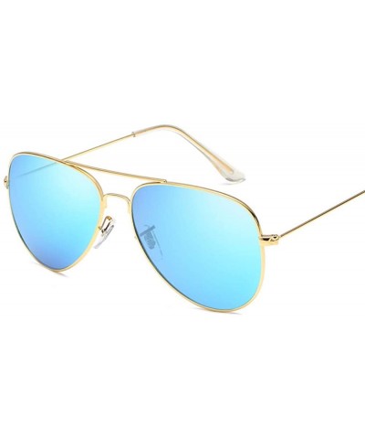 Aviator Classic men's and women's high-definition Sunglasses clam glasses retro dazzling Sunglasses driving glasses - A - CK1...