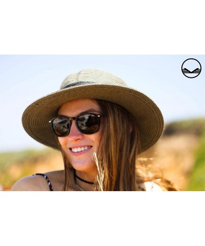 Round Gloss Tortoise Polarized Sunglasses - CB18IUZC4IT $21.82