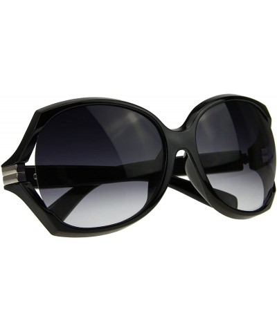Sport Unisex Sunglasses Vintage Style-UV Protection and Durable Plastc Frame - R-black - C311KUTGTKD $16.67