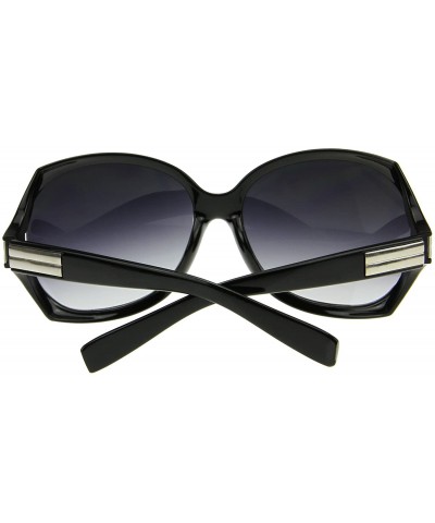 Sport Unisex Sunglasses Vintage Style-UV Protection and Durable Plastc Frame - R-black - C311KUTGTKD $10.81