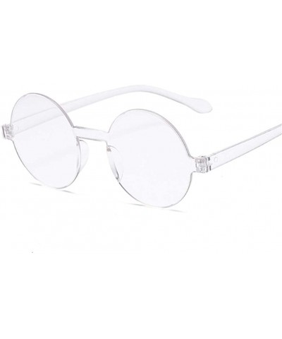 Round Round Frame Sunglasses Women Retro Black Yellow Sun Glasses Female Outdoor Driving - Black Gray - CX198XZZOCC $18.14