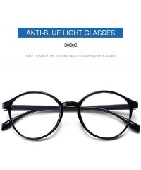 Round Round Transparent Eyeglasses Fake Optical Glasses Frames Women Myopia Glass Spectacles Eyewear Computer - CK198A5W5KG $...