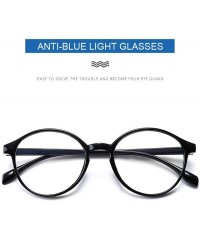 Round Round Transparent Eyeglasses Fake Optical Glasses Frames Women Myopia Glass Spectacles Eyewear Computer - CK198A5W5KG $...