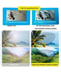 Wayfarer Vintage Retro HD Polarized Classic Sunglasses Tac Lens - Black Frame-blue Mirrored - CY18LL95S68 $19.90