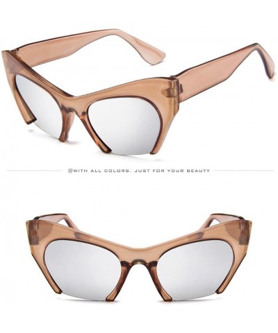 Oversized Oversized Sunglasses Vintage Irregular - G - C51960KI0HA $7.76