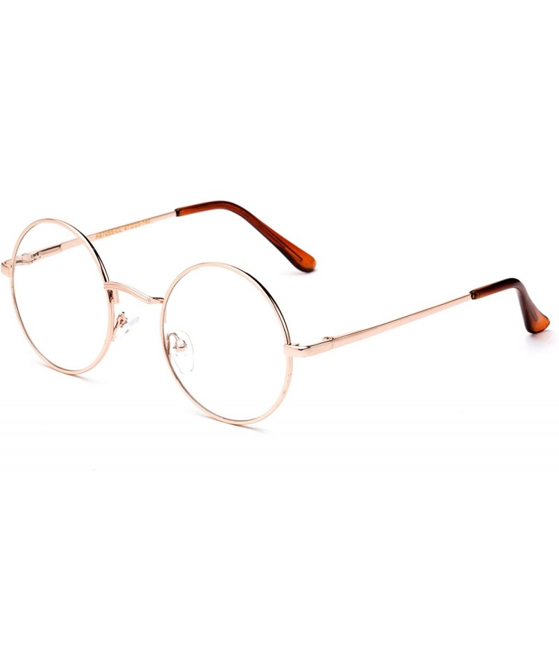 Round Retro John Lennon Sunglasses & Clear Lens Glasses Vintage Round ...