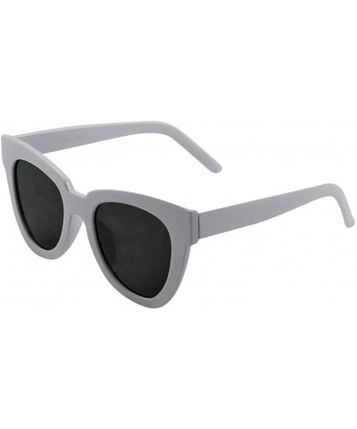 Oversized Sunglasses - 100% UVA & UVB protection - Dana Cateye-white - CL18RDMSCIE $43.24