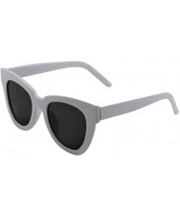 Oversized Sunglasses - 100% UVA & UVB protection - Dana Cateye-white - CL18RDMSCIE $25.47