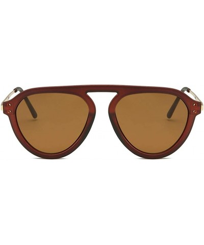 Wrap Men Women Sunglasses Fashion Sunglasses Big Box Sunglasses Sexy Vintage Glasses - C - C418TM6CWDS $18.36