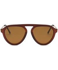 Wrap Men Women Sunglasses Fashion Sunglasses Big Box Sunglasses Sexy Vintage Glasses - C - C418TM6CWDS $18.36