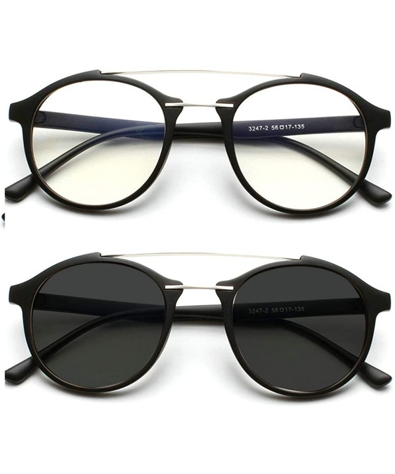 Oval Transition Sunglasses Photochromic Myopia Eyeglasses Finished Myopia Glasses for Men Women Optical Glasses Frame - CP198...