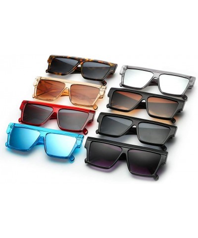 Square Square Sunglasses Shades Mirror Eyewear Retro Style Big Frame Sun Glasses Oversize Man Women UV400 - 1 - CM18X656KUN $...