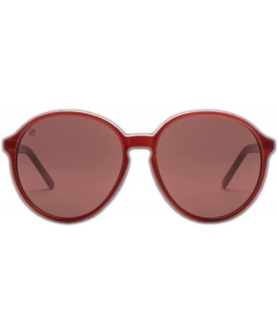 Oversized Eyewear Women's Riot - Smokey Crimson/Melanin Rose - CD121QCX7HP $75.64