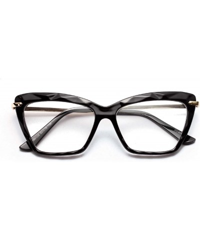 Square Fashion Square Photochromic Myopia Glasses Women Cat Transition Sunglasses Trending Styles Optical Glasses - CS192O4OX...