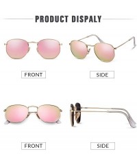 Square Hexagonal Polarized Sunglasses Men Women - Kimpink - CU18HXOI844 $11.73